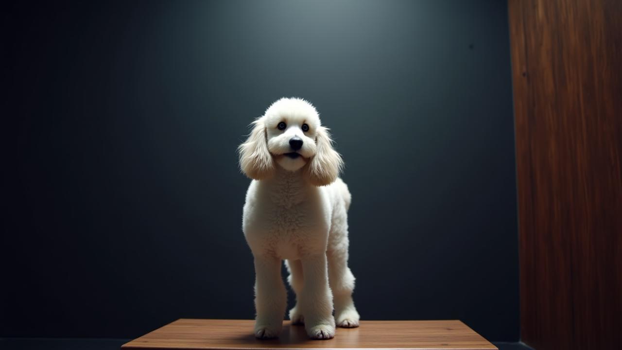 Artisanal dog grooming atmosphere
